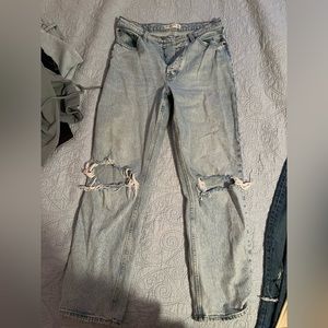 Abercrombie dad jeans